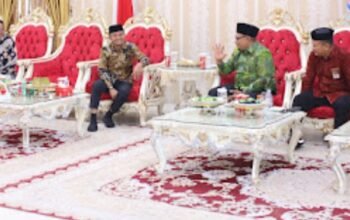 Bupati Bone Sambut Baik Silaturahim Kepala Kantor Kemenag Yang Baru
