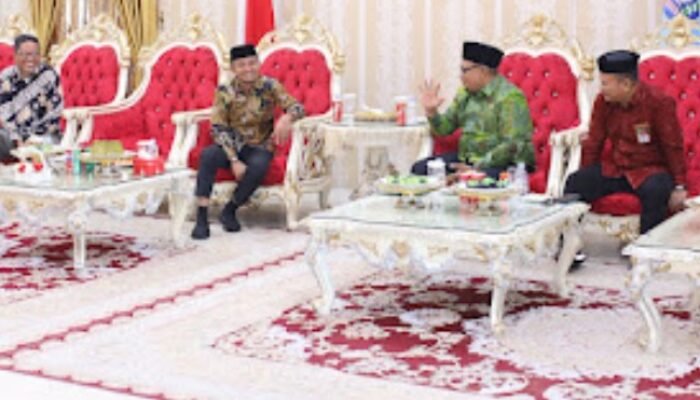 Bupati Bone Sambut Baik Silaturahim Kepala Kantor Kemenag Yang Baru